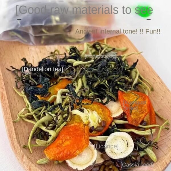Dandelion and kumquat tea, internal health benefits, acne clearing, heat reducing and cooling, suitable for girls to drink - 图片 3