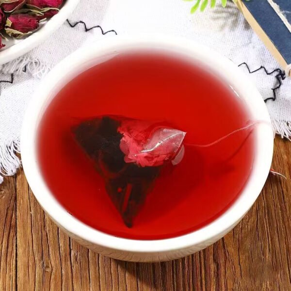 Mulberry Rose Roselle Flower Tea, Tea Bag, Health Tea Suitable for Girls, Soaked in Water, Regulating Qi and Blood, Beautifying Beauty and Nourishing Appearance - 图片 5