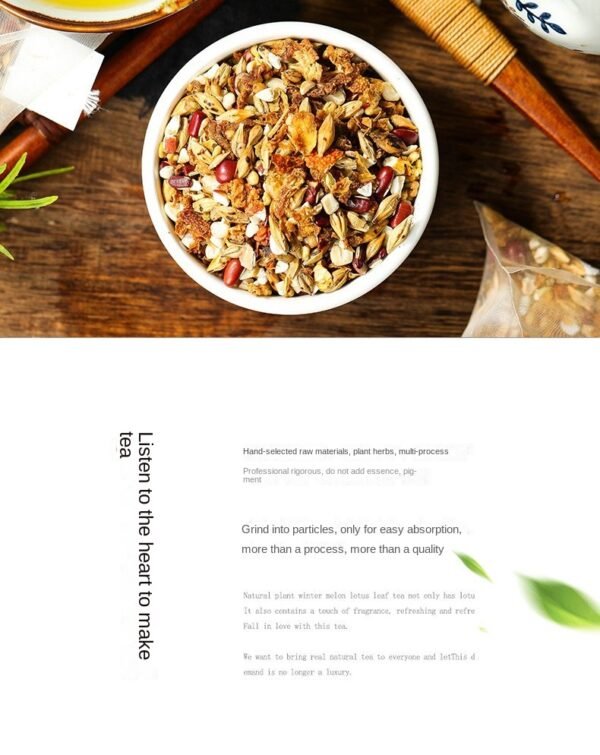 Red bean coix seed tea substitute health tea triangle tea - 图片 10