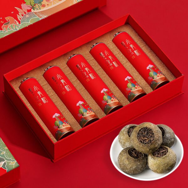 Xiao Qing Gan Pu erh tea, gift tea, gift box packaged Yunnan Pu erh tea, ripe tea, Gan Pu erh tea - 图片 16