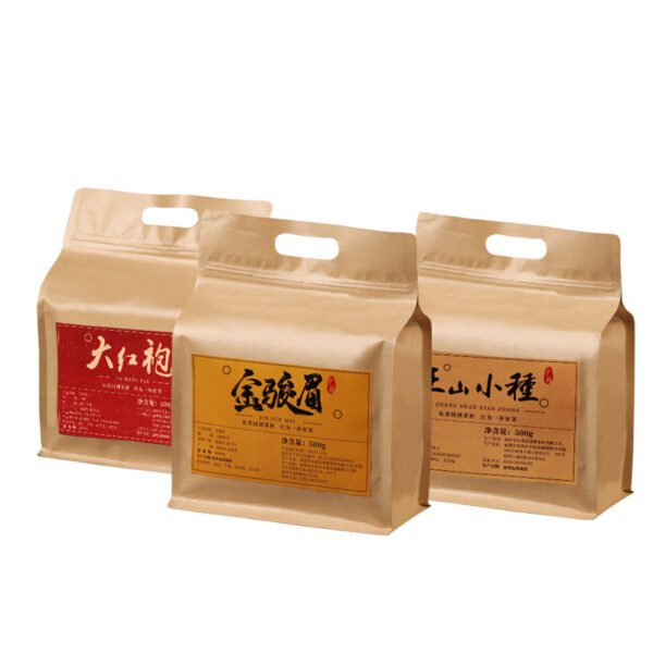 Jin Jun Mei, Zheng Shan Xiao Zhong, Da Hong Pao, Hong Cha, Gao Shan Cha