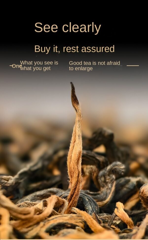 Yunnan Fengqing Dianhong, Ancient Tree Black Tea, 2025 New Tea, High end Old Tree Black Tea - 图片 5