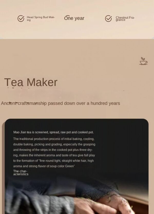 Maojian Green Tea, Tender Sprout High Mountain Green Tea, Strong Aroma Spring Tea, Bagged Tea - 图片 8